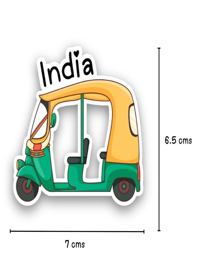VERYFIRSTTALE India Fridge Magnet (Set of 4) | MDF Fridge Magnets | Premium Glossy & Light Weight | India Souvenirs | Fridge Magnets India - Image 5